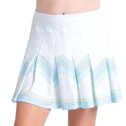 Детская теннисная юбка Lucky in Love Lane Skipper - white