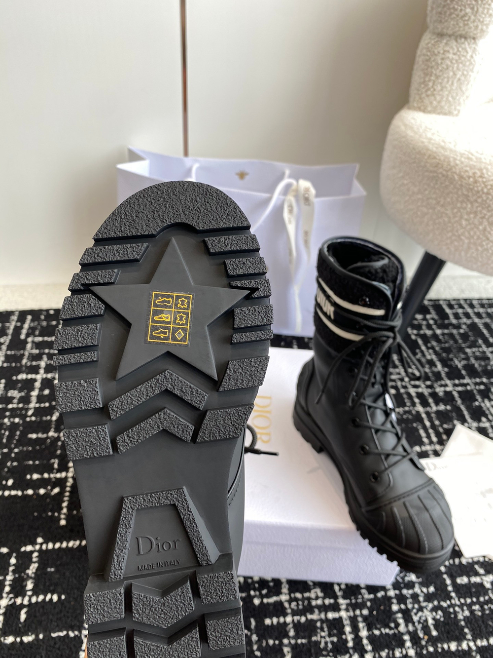 Christian Dior D-Major Ankle Boot