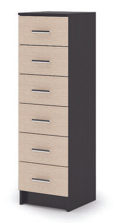 Комод 6 ящиков ГАРМОНИЯ КМ 602