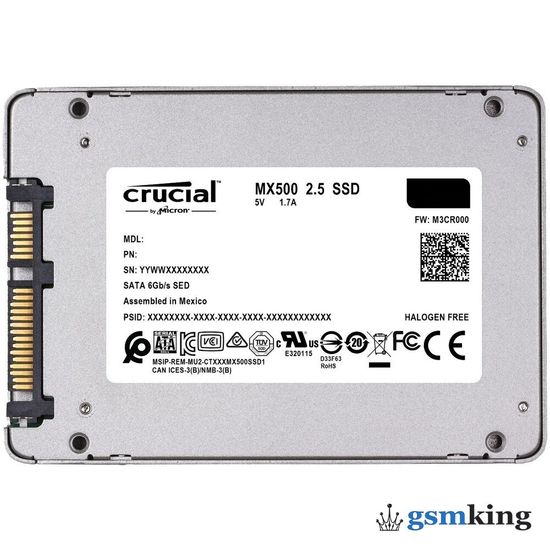 Crucial MX 2000 ГБ SATA CT2000MX500SSD1