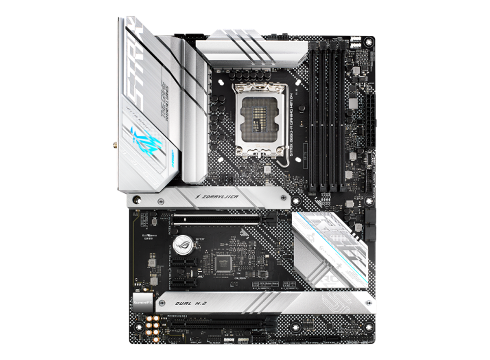 Материнская плата ASUS B660 LGA1700 DDR4 ( ROG Strix B660-A Gaming WiFi D4 ) ATX, Ret