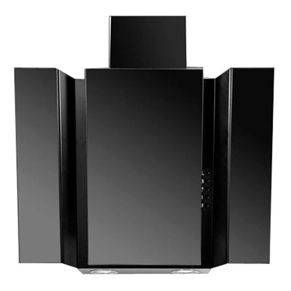 Вытяжка CIARKO SBM Glass 600 Black/стекло, галоген, кноп, 600 м3/ч