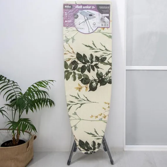 Доска гладильная Nika «Белль-Юниор 3», 112×34,5 см, два положения высоты 70, 80 см, МИКС