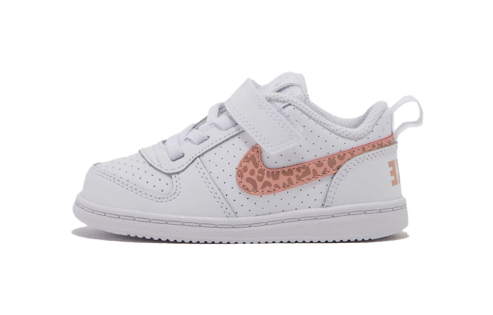 Baby Nike Court Borough low-top toddler shoes white