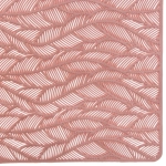 Салфетка на стол 30*45см «Листья» розовое золото