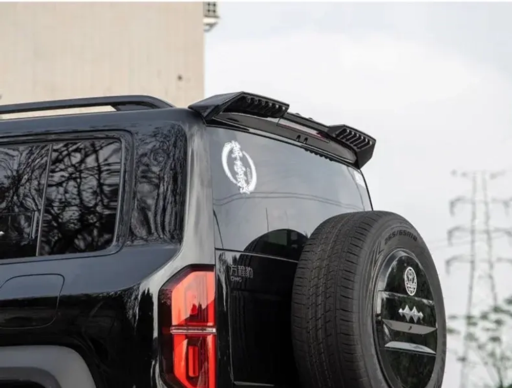 Спойлер на крышу багажника для BYD Fangchengbao Leopard 5 2024+ леопард крыло антикрыло обвес