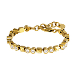 Браслет Dyrberg Kern ROCKSTUD SG CRYSTAL 440110