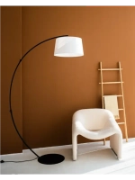 Торшер напольный с абажуром в гостиную современный