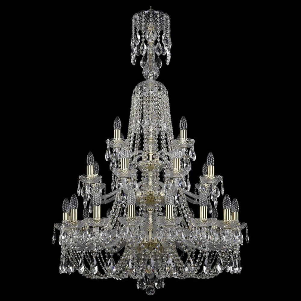 Подвесная люстра Bohemia Art Classic 11.21 11.21.16+8+4.300.3d.XL-130.Gd.Sp