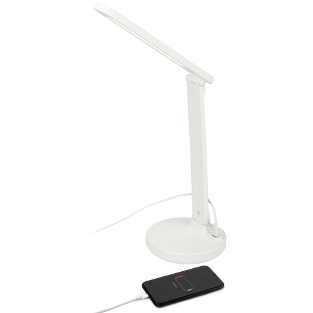 Настольный светильник ЭРА NLED-511-6W-W светодиодный аккумуляторный белый