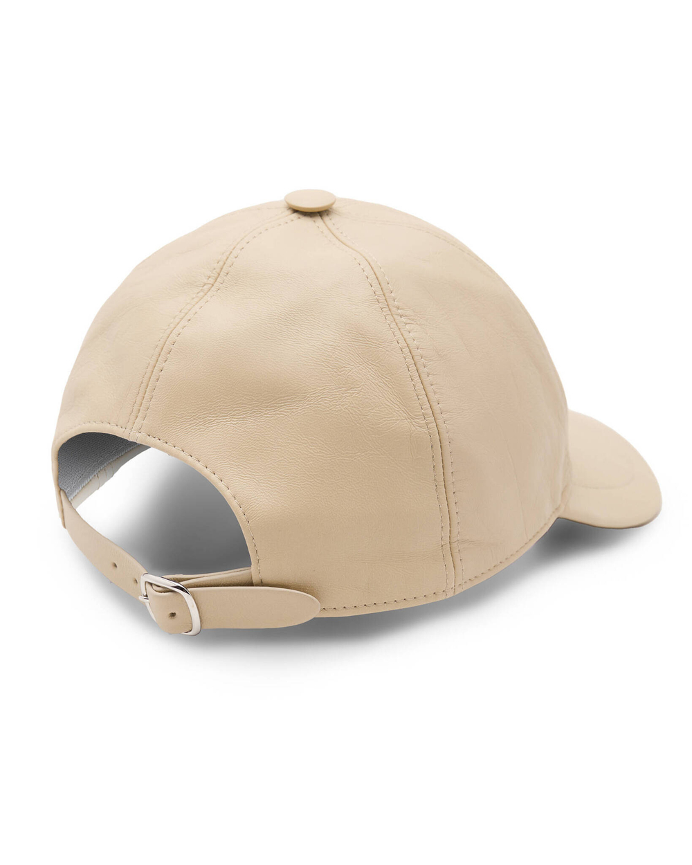 кожаная кепка Peserico - кремовый(S36124C0R 09654)