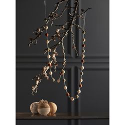 Набор елочных шаров Zero waste из джута из коллекции New Year Essential, 4 шт.