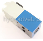 DBETX–1X/80G24–8NZ4M - Пропорциональный предохранительный клапан (расход до 1 л/мин), давление регулировки до 80 бар, сила тока на катушке 0.8 A max