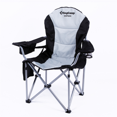 КРЕСЛО KINGCAMP 3888 DELUX STEEL ARMS CHAIR