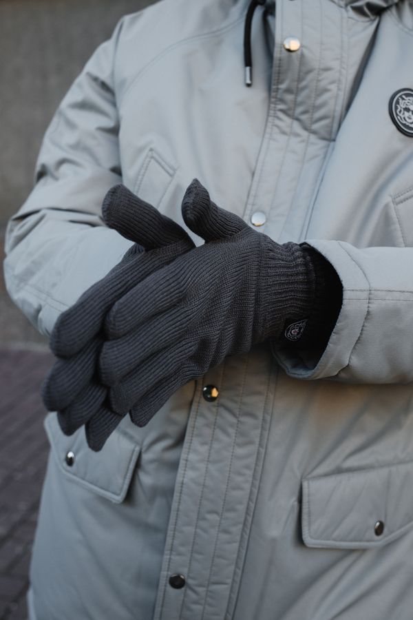 Перчатки MEDOOZA "Classic" Графитовые - фото 1