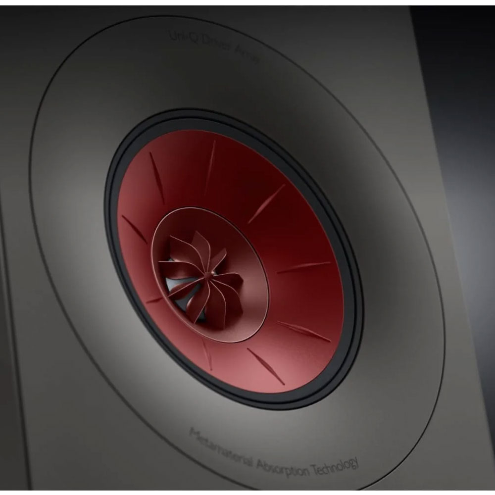 KEF R8 Meta Black 2-полосная полочная пассивная акустическая система (пара)