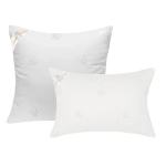 Подушка 70х70 см, Лебяжий искус пух, Премиум, чех 100% хл, Ст-ца Т-ля, ППЛППЛС-77