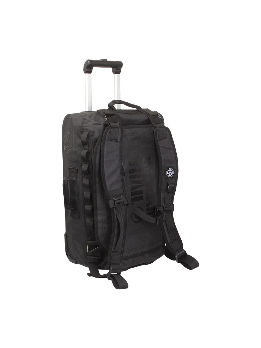 Сумка влагозащитная на колесах Stream Trail Cabin Trolley Ise Black/Black 40L