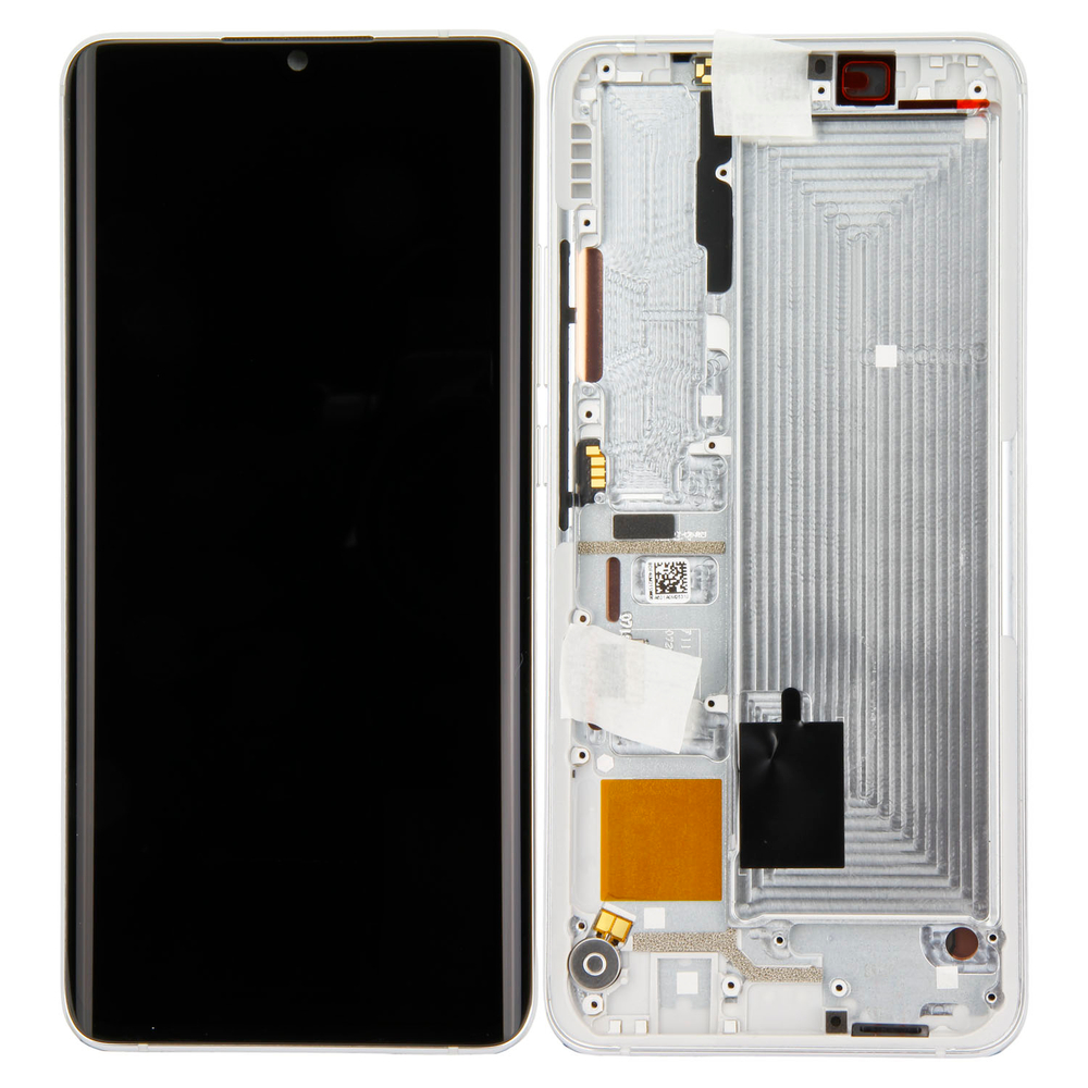 Xiaomi Mi Note 10 (M1910F4G) / Mi Note 10 Pro (M1910F4S) / Mi Note 10 Lite (M2002F4LG) - Дисплейный модуль в сборе (в рамке) (АСЦ)
