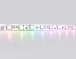 Светодиодная лента RGB GS2202 5050 60Led/ 14.4 m/ 12V IP20 RGB/ 5000*10*1.87mm/ кратность резки 50mm (4 конт.)