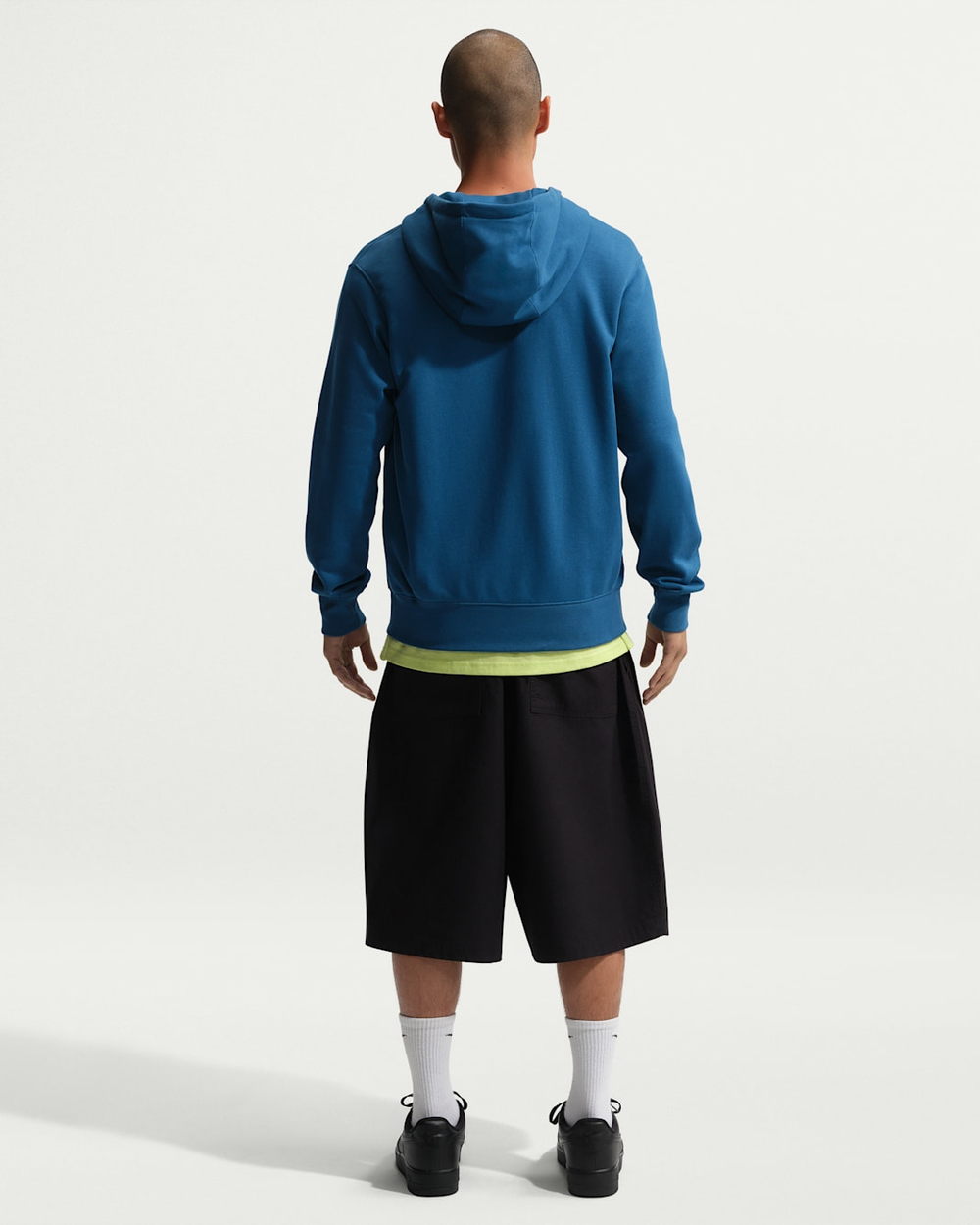 Толстовка мужская NIKE M NK CLUB FT FZ HOODIE