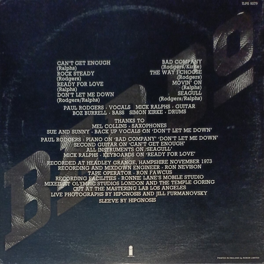 Bad Company / Bad Company (LP)