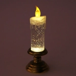 Сувенир с подсветкой «Свеча таинственная» 20*7 см, Золото (3хAG13)