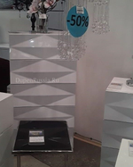 Комод вертикальный DUPEN S-153 белый