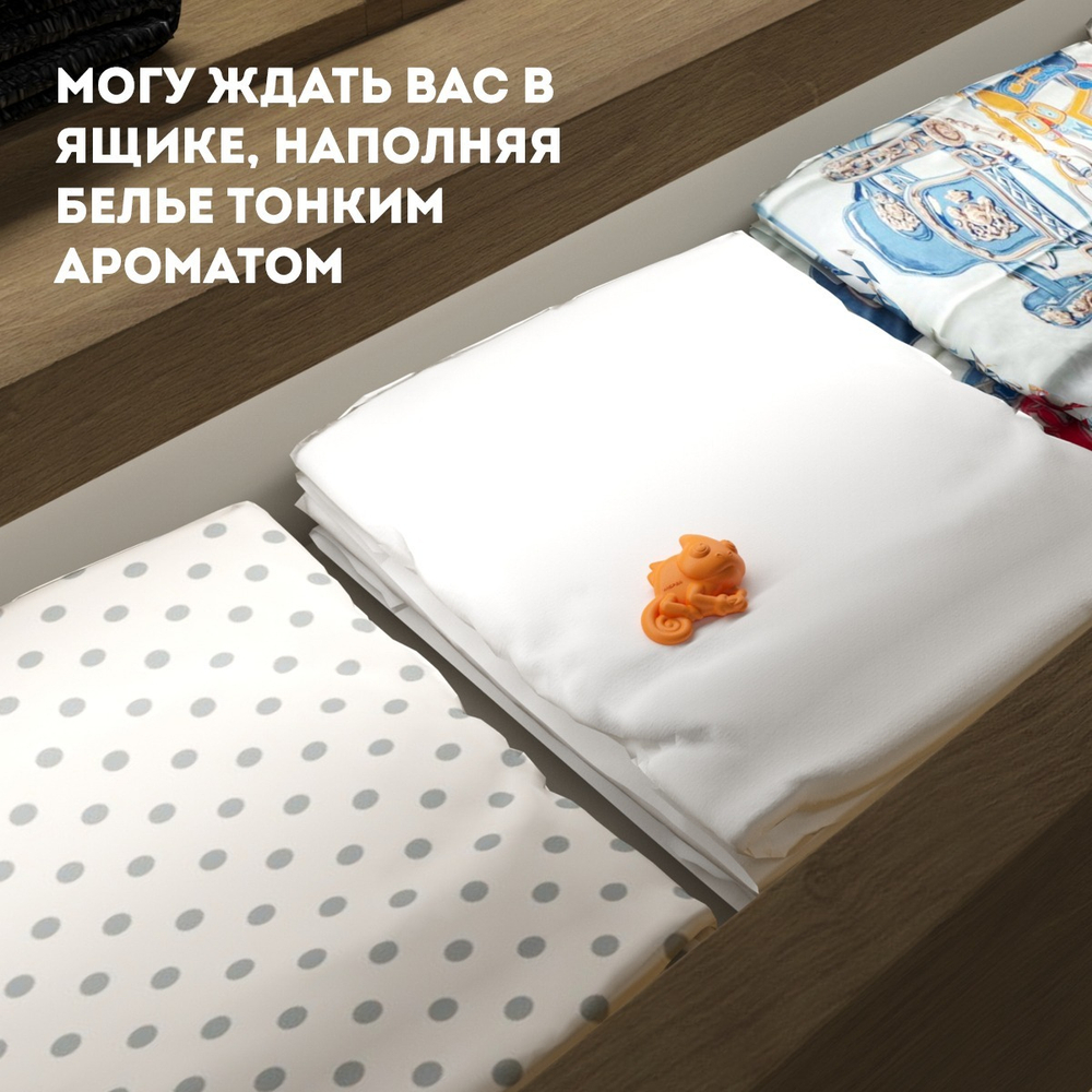 GekoFan Ароматизатор - антистресс автомобильный, Orange(Оранжевый)