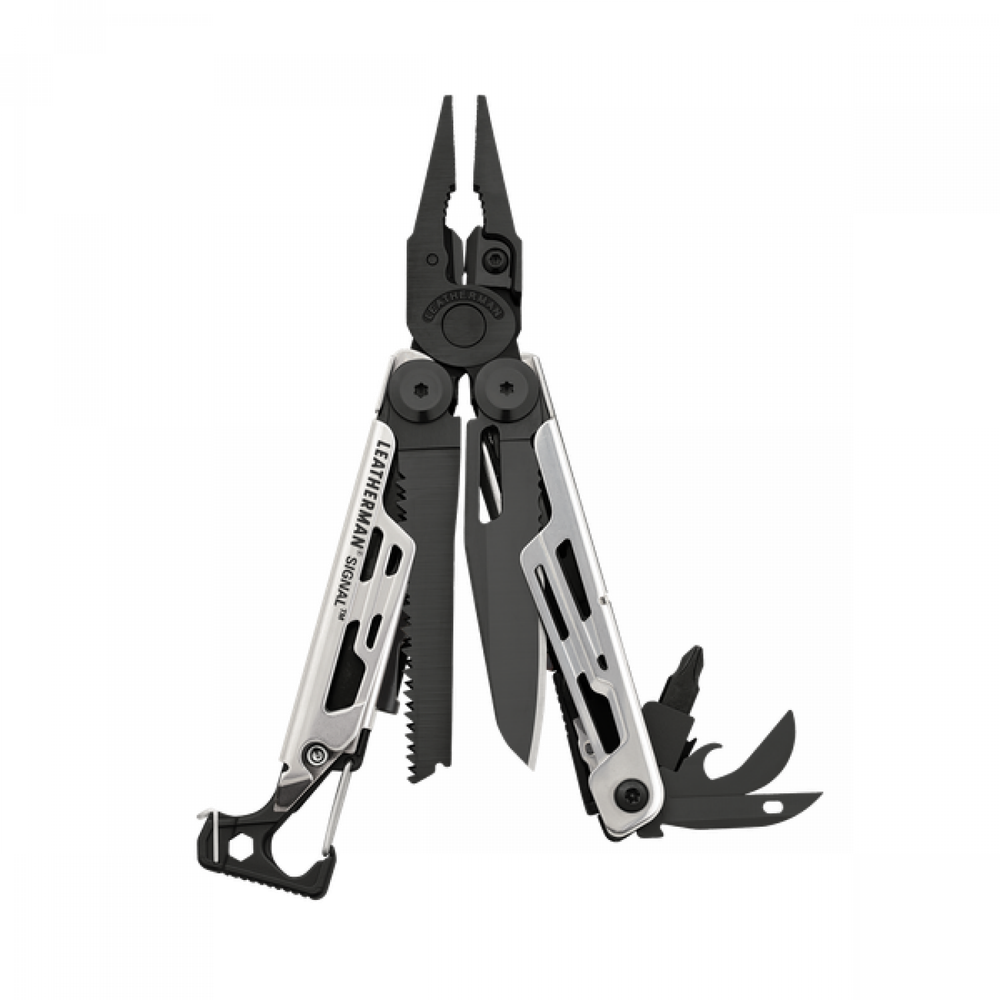 Мультитул LEATHERMAN SIGNAL, 19 функций, 832625, серебристо-черный
