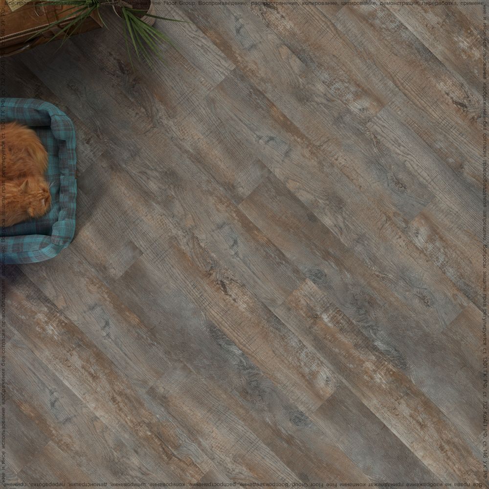 Винил Fine Floor Wood FF-1518 Дуб Этна