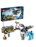 LEGO Avatar 75573 «Парящие горы: Зона 26 и RDA» — база и вездеход, мир Пандоры