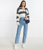 Свитер STRIPE EXT Tommy Jeans - экрю(DW0DW17321)