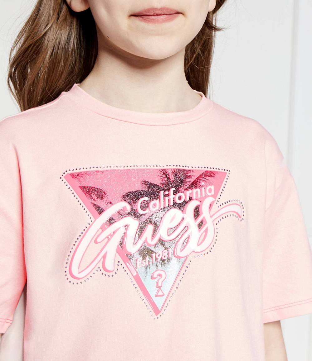 Футболка Guess - пудро-розовый(J4GI26 K6YW1)