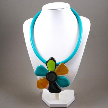 Колье "Flower color"