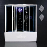 Душевой бокс Timo Standart 140x88 T-1140 с гидромассажем