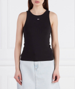 Топ TJW ESSENTIAL RIB TANK Tommy Jeans - черный(DW0DW14875)