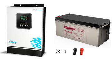 Комплект ИБП Stark Country 2000 INV MAX + АКБ Ventura GPL 12-200 х 1 шт.