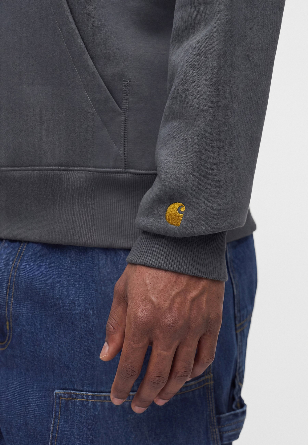 Carhartt WIP Толстовка с капюшоном - Серый