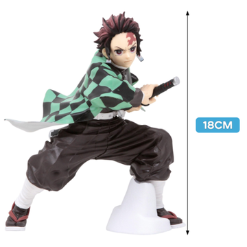 Фигурка Demon Slayer: Kimetsu No Yaiba, Maximatic, Tanjiro Kamado Maximatic, 18 см / Фигурка по мотивам аниме "Клинок, рассекающий демонов", Танджиро Камадо, 18 см