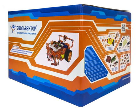 Электронный конструктор Эвольвектор: Набор для изучения информационных систем и устройств учебных промышленных роботов без миникомпьютера