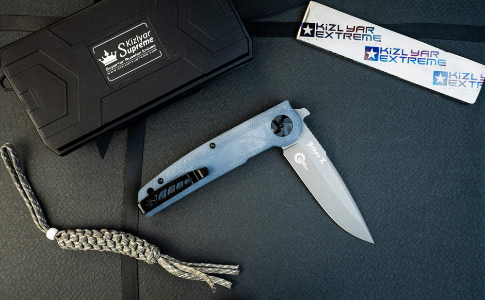 Складной нож Biker X D2 TacWash