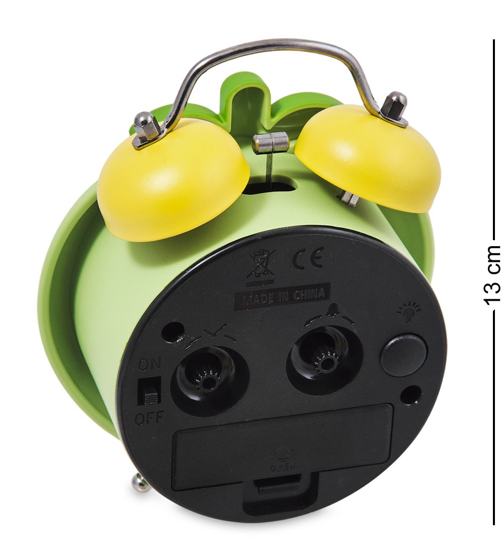 GAEM Art CL-67/1 Будильник «Яблоко» салатовый