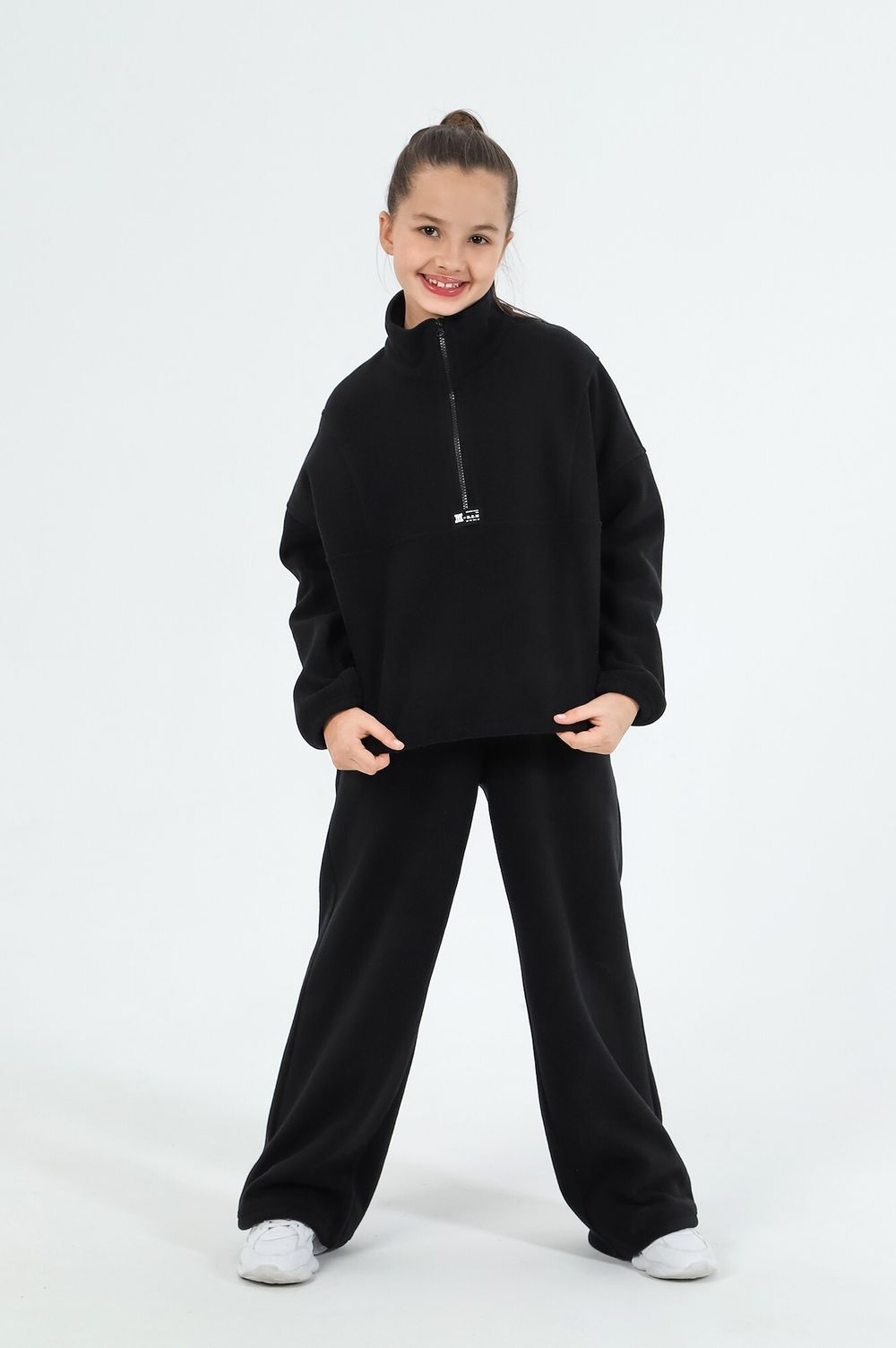 Костюм для девочки Скай-1 Виотекс ЧЁРНЫЙ