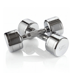 Набор гантелей хром (пары) от 1-10 кг VictoryFit VF-SET110-CR