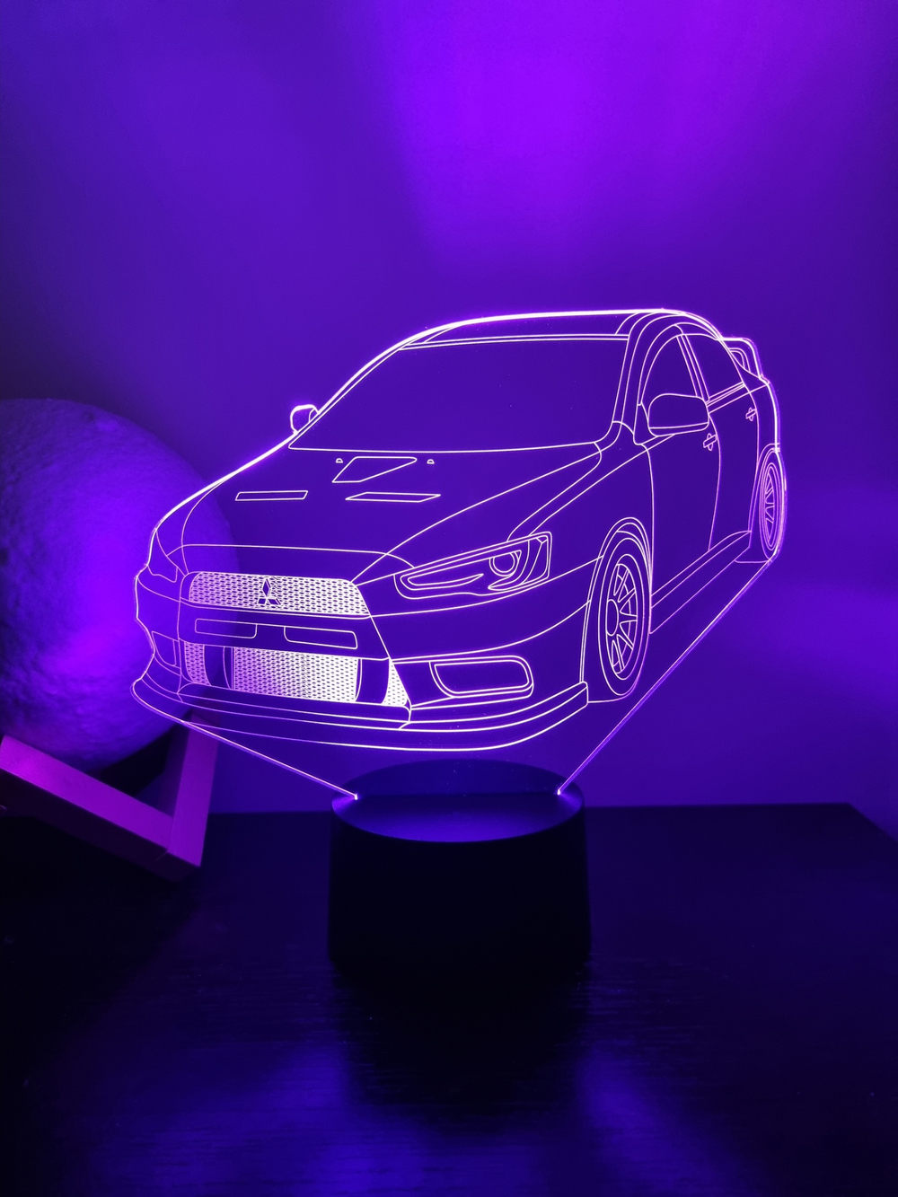 Светильник "Автомобиль Mitsubishi Lancer X"  ( Лансер 10 )