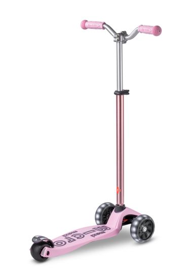 Самокат Maxi Micro Deluxe Pro LED пудровый