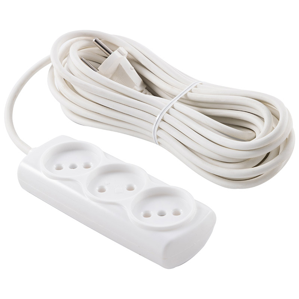 Удлинитель Engy "Премиум" 10м/3роз (ПВС 2х0.75)