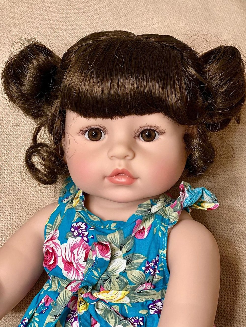 Кукла Реборн виниловая 55см в пакете (FA-323)