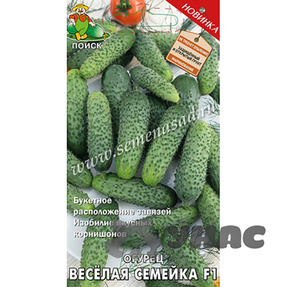Огурец Веселая семейка Поиск Ц